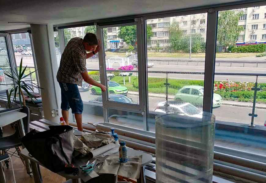 тонировка бронепленкой